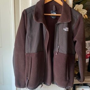 North face women’s chocolate brown fleece M